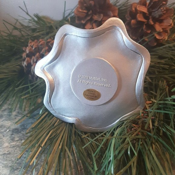 2013 Mattel Barbie Collectors Christmas Ornament Silver Dress in Box - Picture 8 of 12